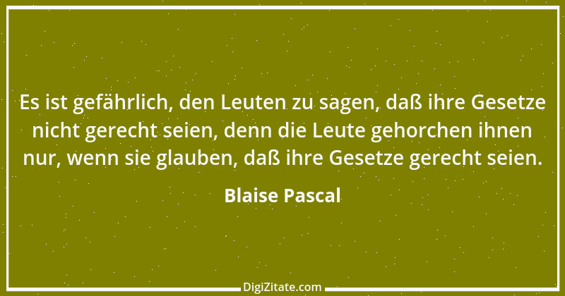 Zitat von Blaise Pascal 127