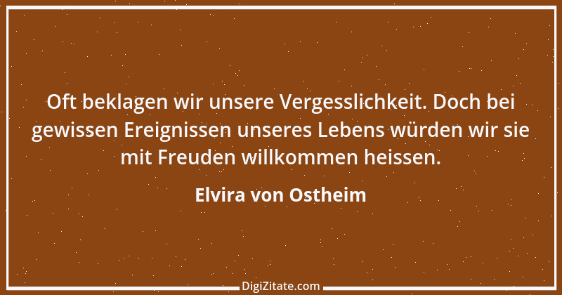 Zitat von Elvira von Ostheim 46