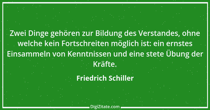 Zitat von Friedrich Schiller 1111