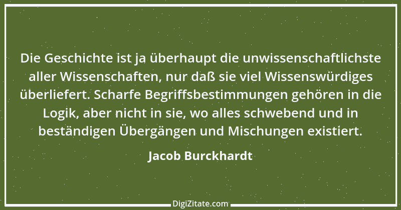 Zitat von Jacob Burckhardt 152