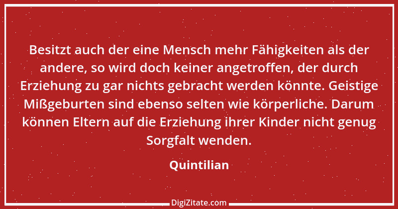 Zitat von Quintilian 3