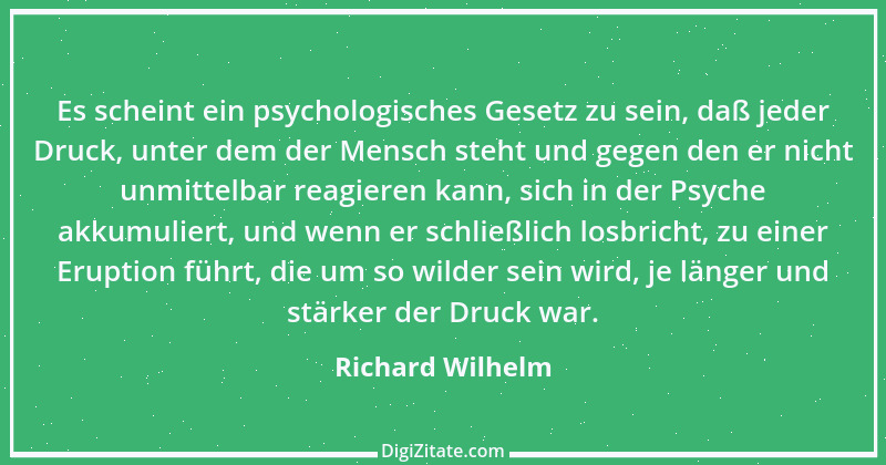 Zitat von Richard Wilhelm 1