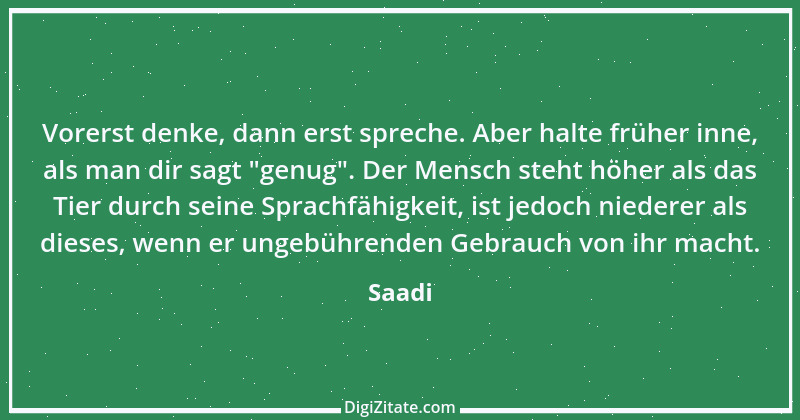 Zitat von Saadi 110