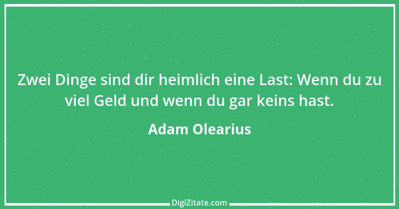 Zitat von Adam Olearius 4