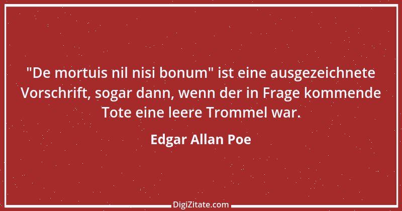 Zitat von Edgar Allan Poe 74