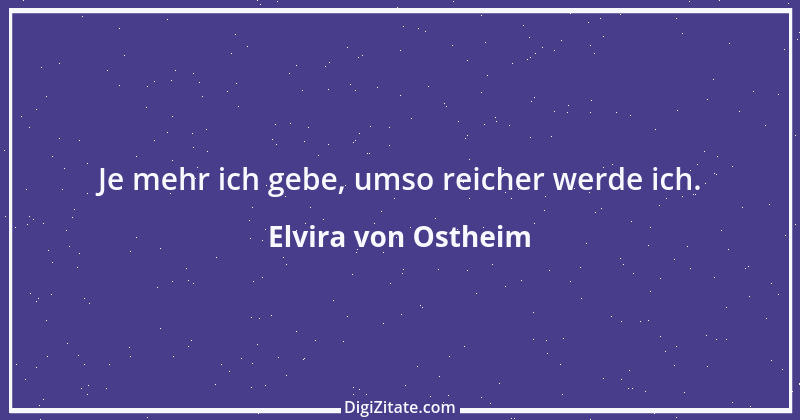 Zitat von Elvira von Ostheim 47