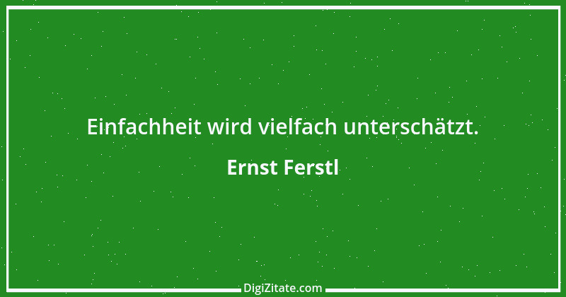 Zitat von Ernst Ferstl 1036