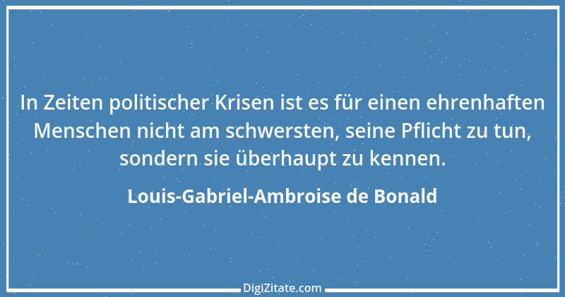 Zitat von Louis-Gabriel-Ambroise de Bonald 4