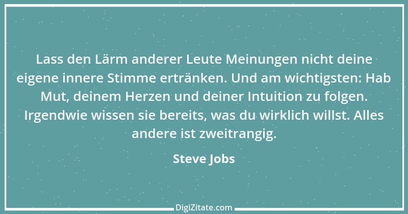 Zitat von Steve Jobs 13