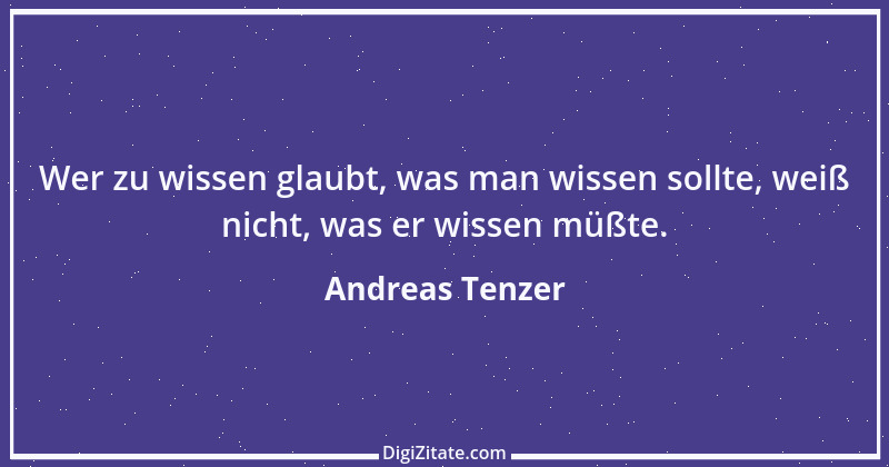 Zitat von Andreas Tenzer 156