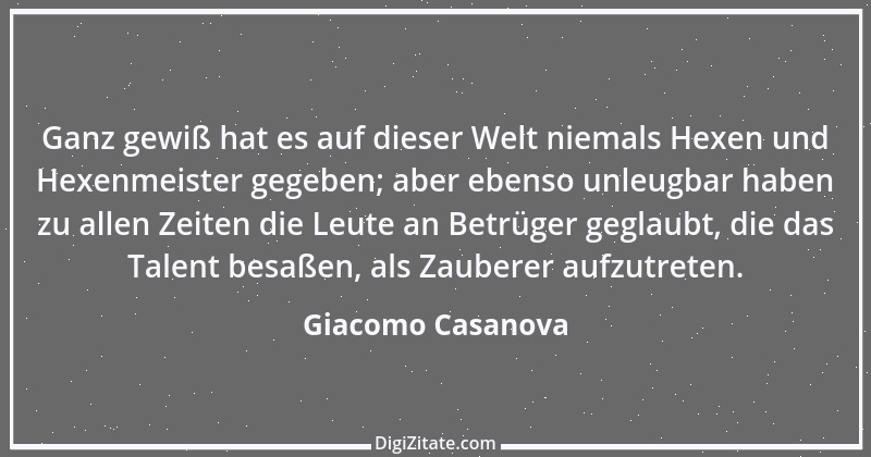 Zitat von Giacomo Casanova 77