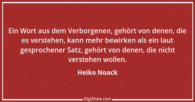 Zitat von Heiko Noack 2