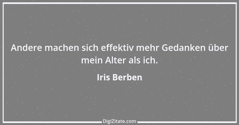 Zitat von Iris Berben 6