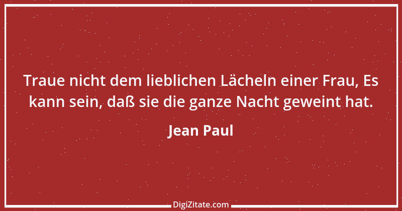 Zitat von Jean Paul 958