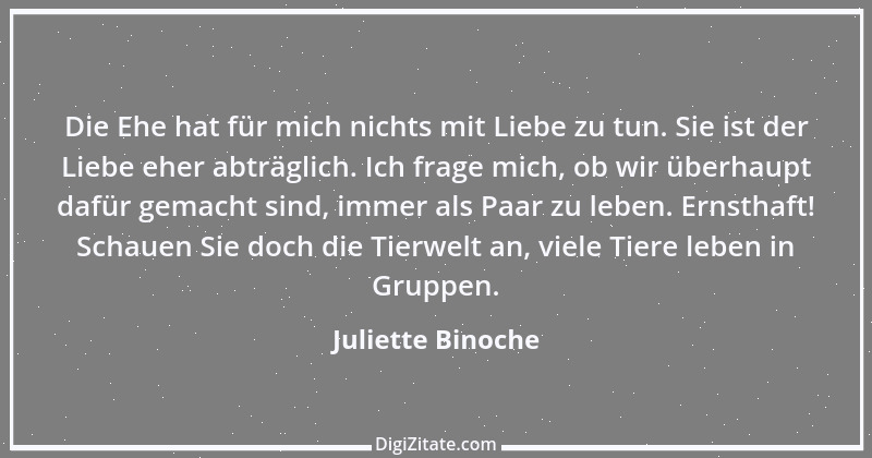 Zitat von Juliette Binoche 2