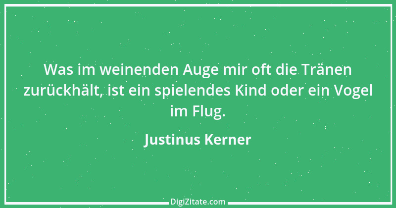 Zitat von Justinus Kerner 22