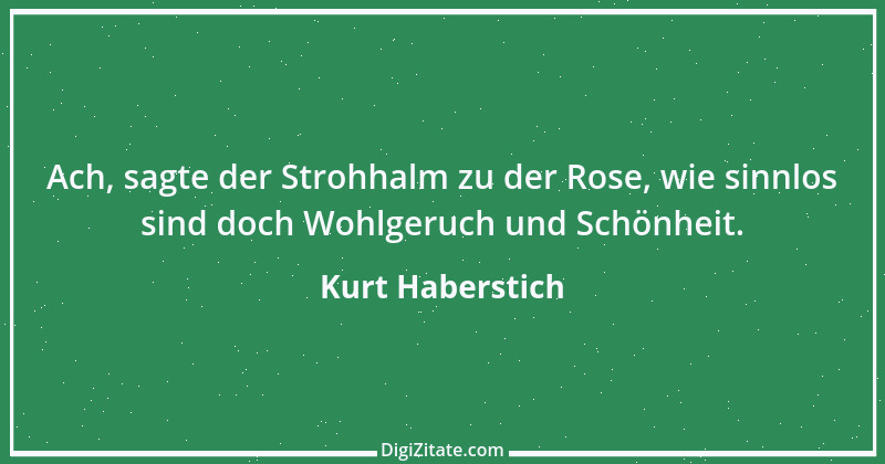 Zitat von Kurt Haberstich 16