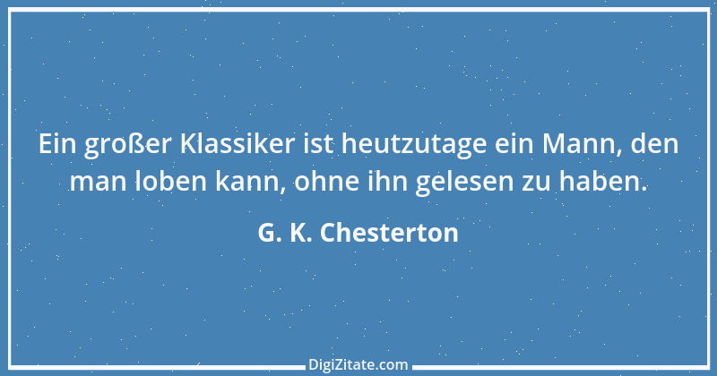 Zitat von G. K. Chesterton 144