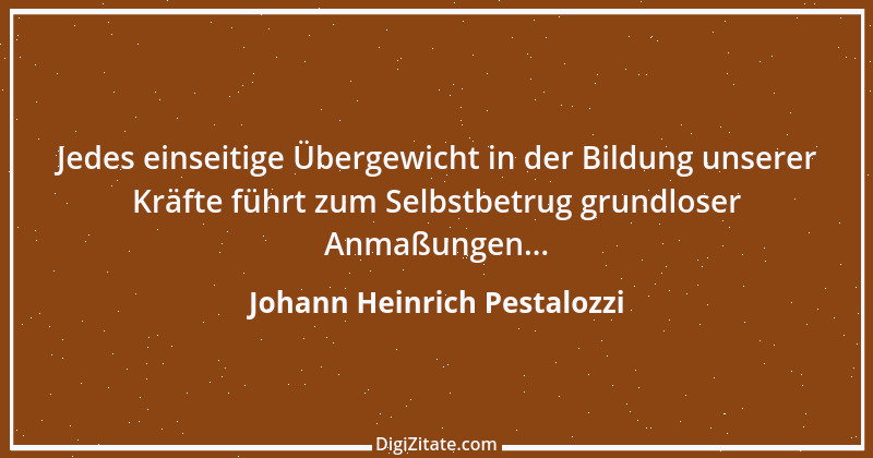 Zitat von Johann Heinrich Pestalozzi 67