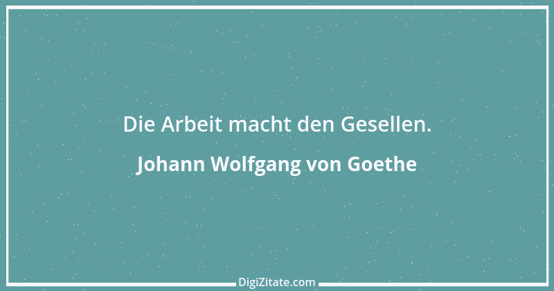 Zitat von Johann Wolfgang von Goethe 1596