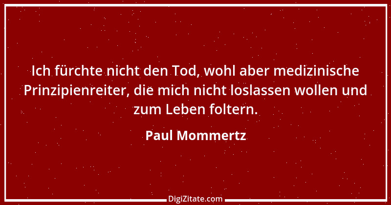 Zitat von Paul Mommertz 318