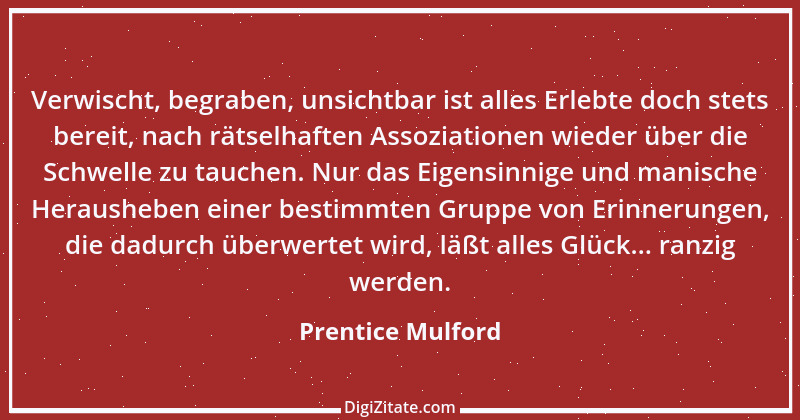 Zitat von Prentice Mulford 118