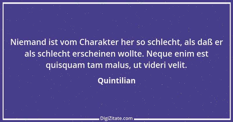 Zitat von Quintilian 5