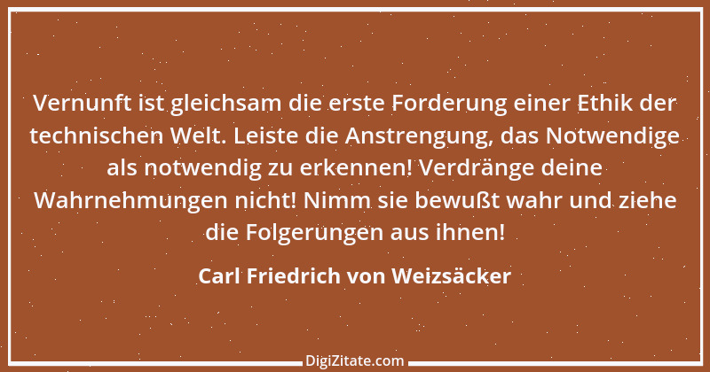 Zitat von Carl Friedrich von Weizsäcker 6