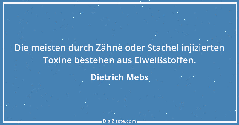 Zitat von Dietrich Mebs 3