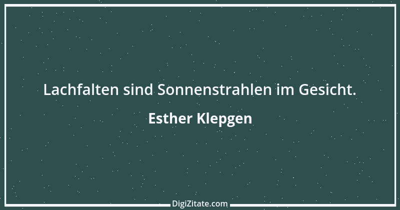 Zitat von Esther Klepgen 89