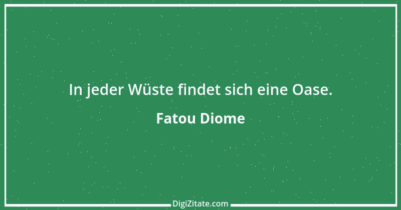 Zitat von Fatou Diome 3