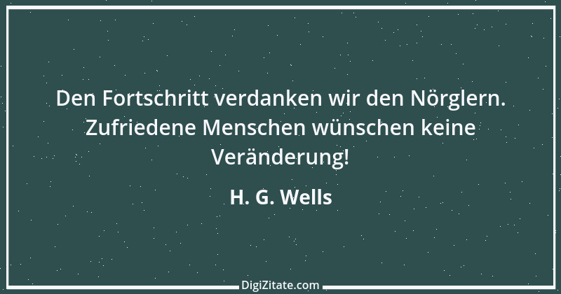 Zitat von H. G. Wells 9