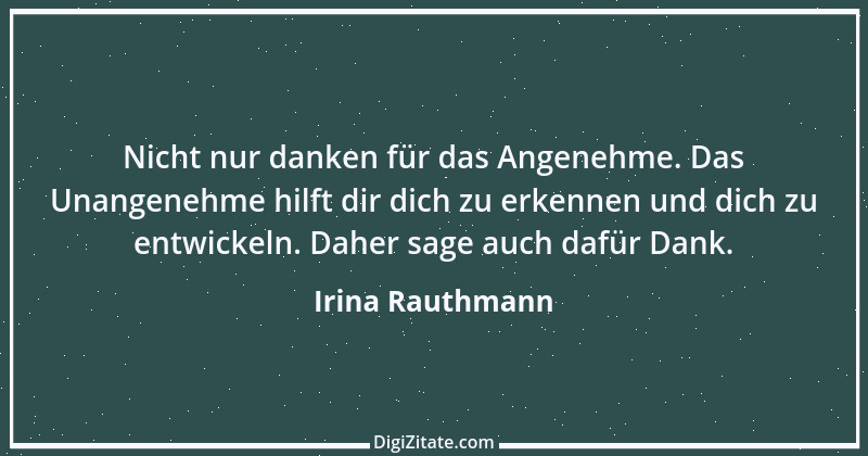 Zitat von Irina Rauthmann 124