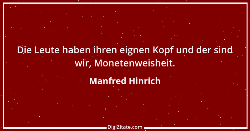 Zitat von Manfred Hinrich 1771