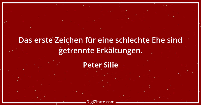 Zitat von Peter Silie 16