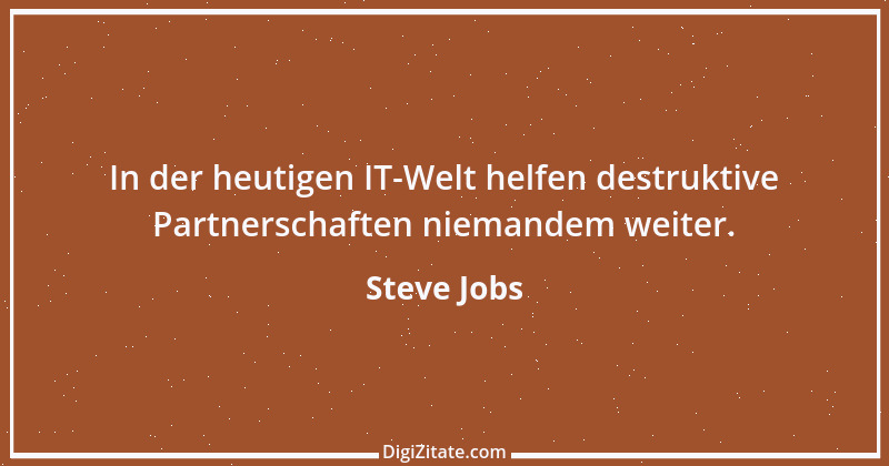 Zitat von Steve Jobs 15