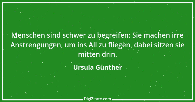 Zitat von Ursula Günther 1