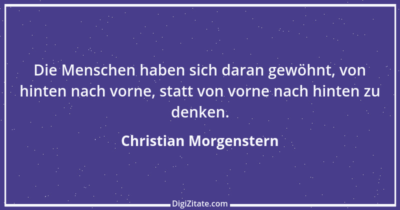 Zitat von Christian Morgenstern 121