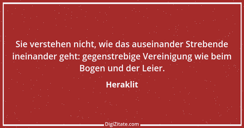 Zitat von Heraklit 9