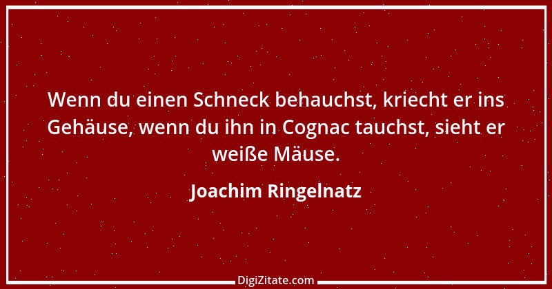 Zitat von Joachim Ringelnatz 91