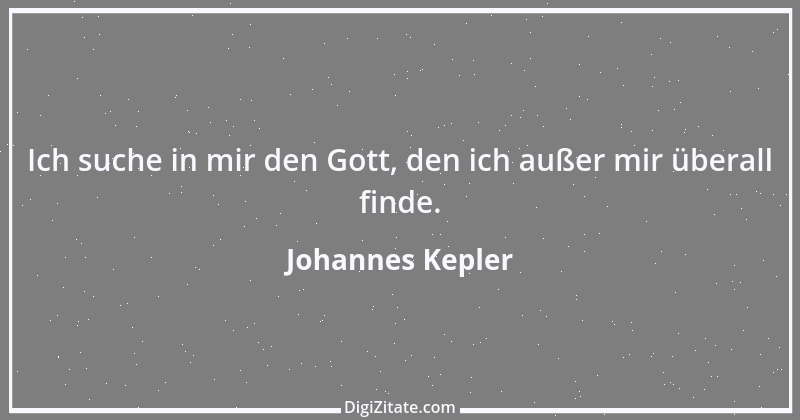 Zitat von Johannes Kepler 8