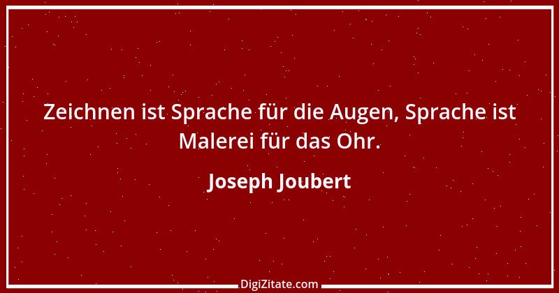 Zitat von Joseph Joubert 278