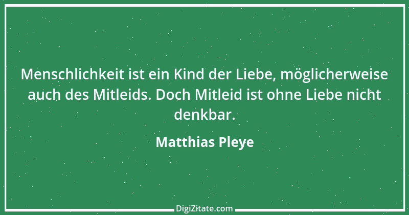 Zitat von Matthias Pleye 12