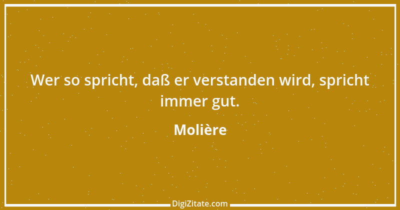 Zitat von Molière 1