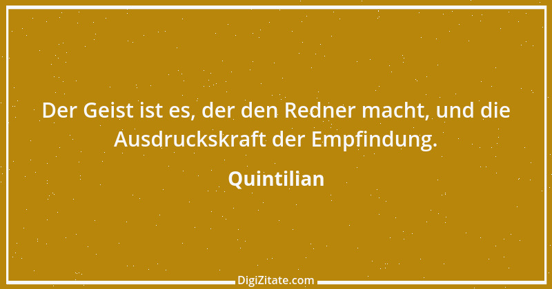 Zitat von Quintilian 7