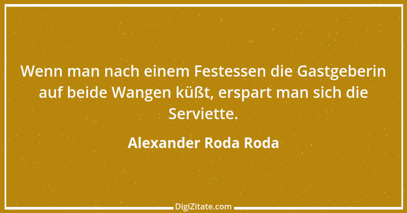 Zitat von Alexander Roda Roda 1