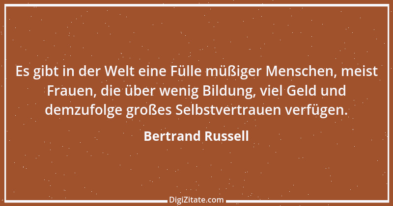 Zitat von Bertrand Russell 6