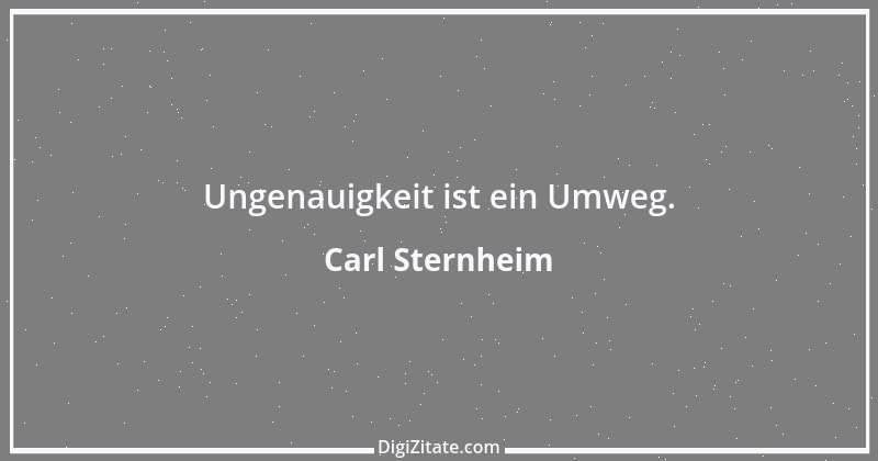 Zitat von Carl Sternheim 2