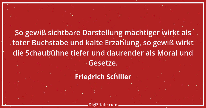 Zitat von Friedrich Schiller 116