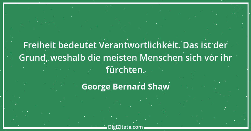 Zitat von George Bernard Shaw 123